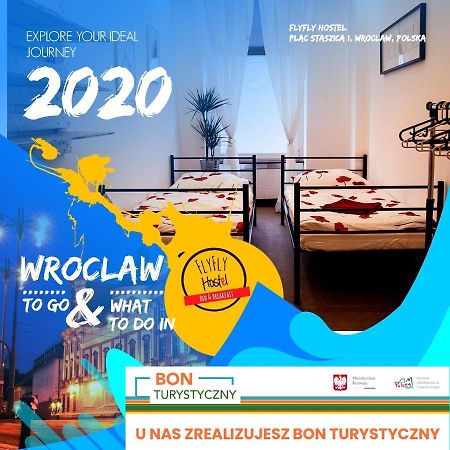Flyfly Hostel , Darmowy Parking , Rezerwuj Przez Urzadzenia Mobilne -10 Procent ヴロツワフ エクステリア 写真